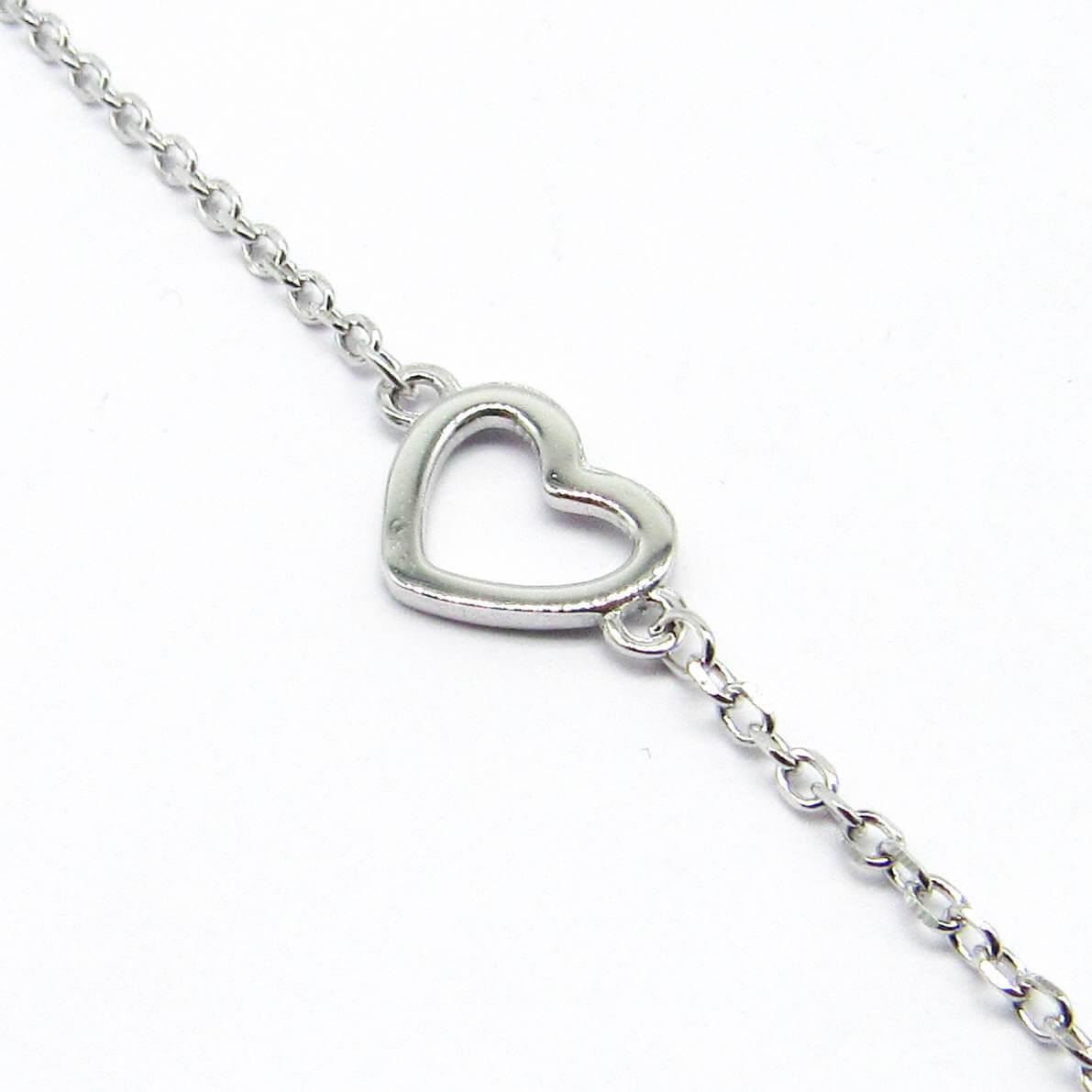 PULSERA CORAZON /PLATA