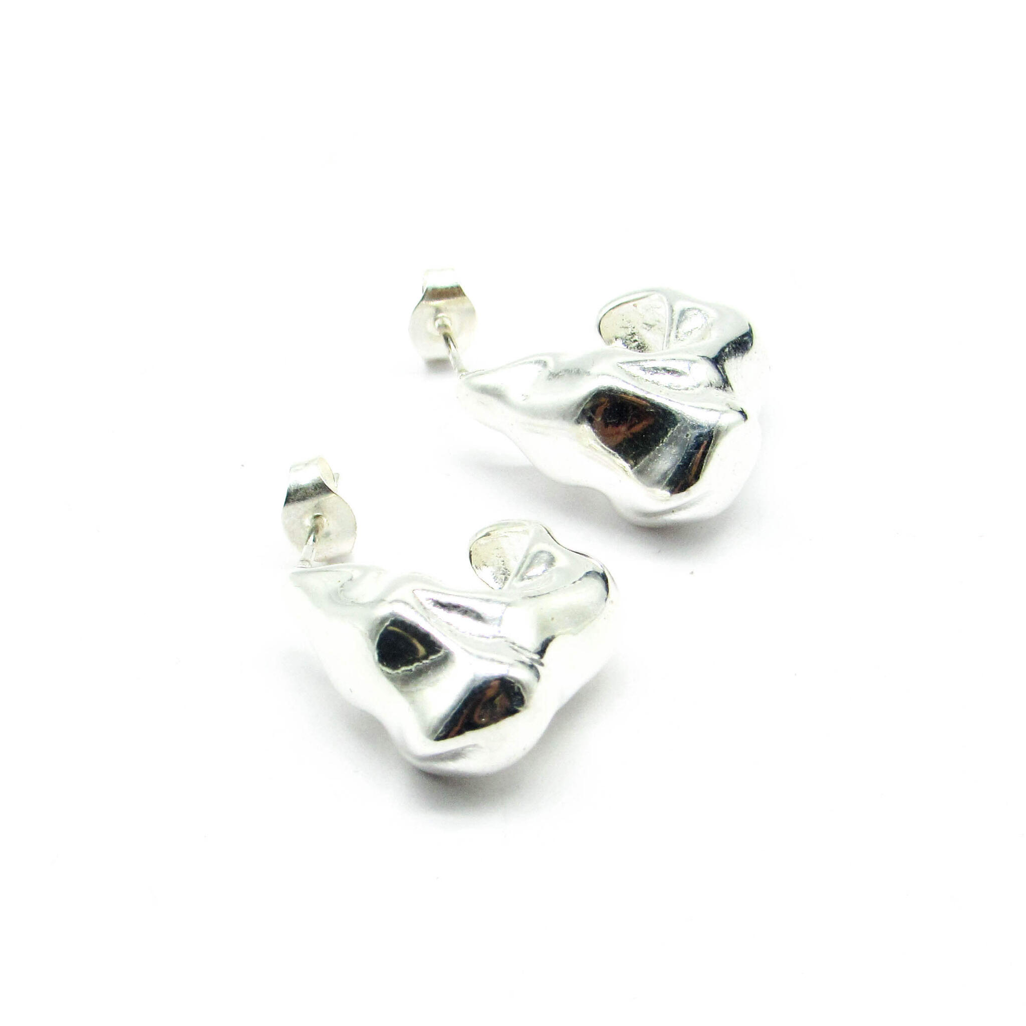 AROS IRREGULAR 15MM /ACERO BLANCO